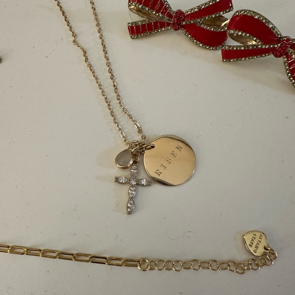 Elegant Gold And Red Jewelry Set - image 2